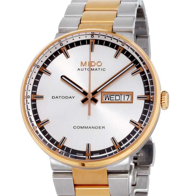 Mido Commander Datoday- Intergraded Bracelet Model