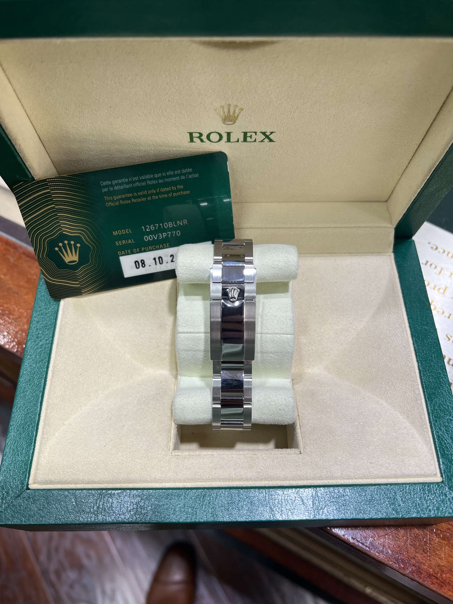 Rolex GMT Master ii “Batman” 126710BLNR - Image 2