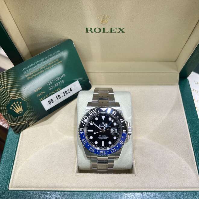 Rolex GMT Master ii “Batman” 126710BLNR