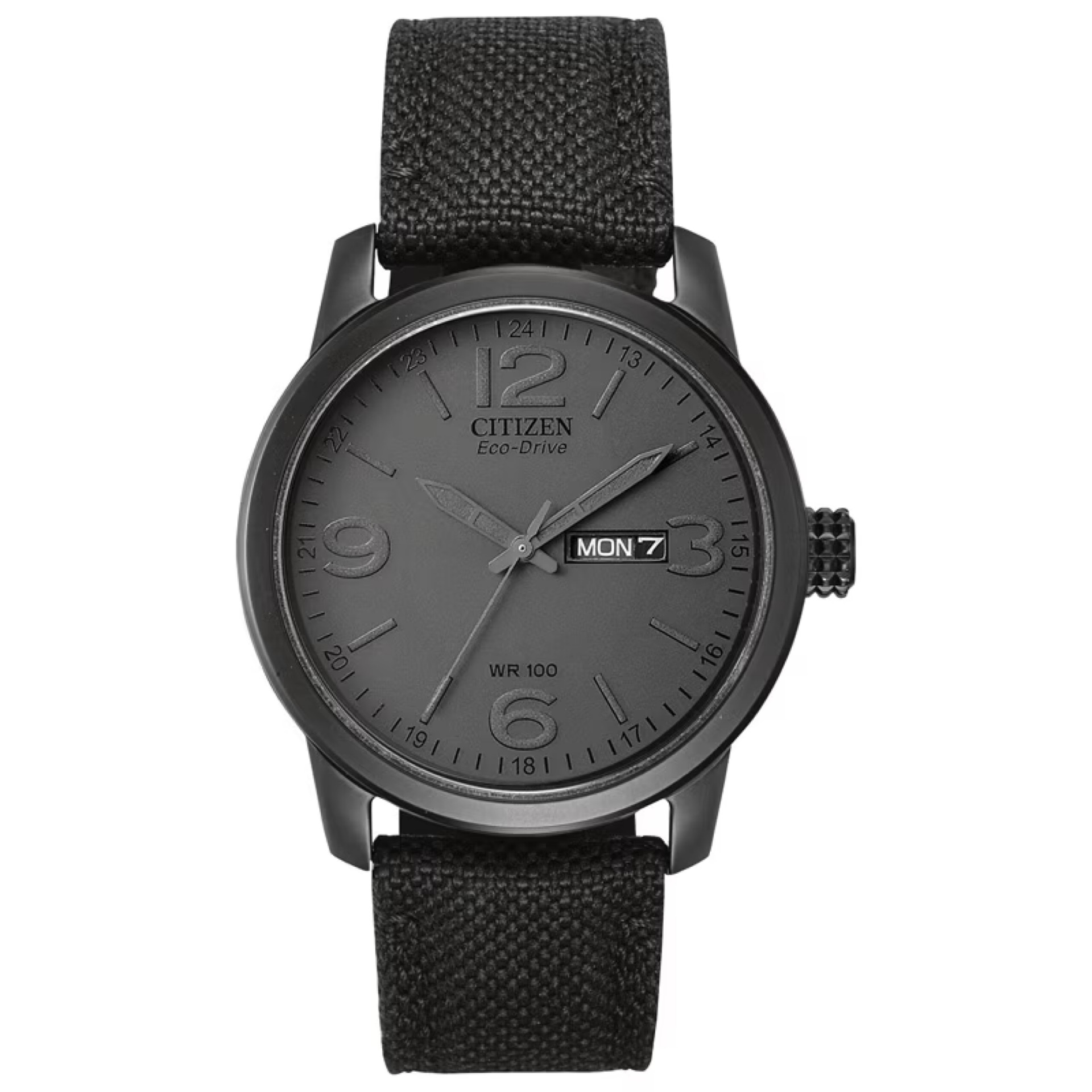 Men's Citizen Eco-Drive® Military-Inspired Black Out Watch -BM8475-00F