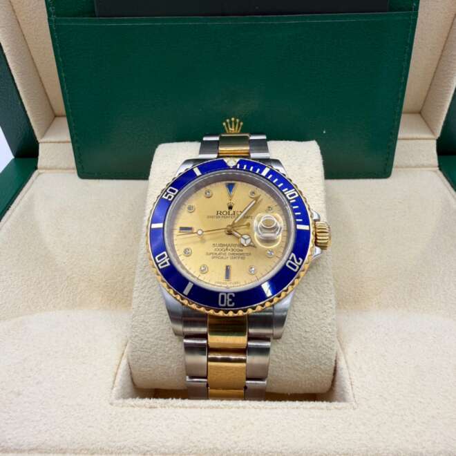 ROLEX SUBMARINER DATE 40m ref:16613